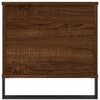 vidaXL Coffee Table Brown Oak Engineered Wood, Metal