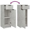 vidaXL Bathroom Cabinet Concrete Grey Engineered Wood Standard