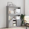 vidaXL Highboard Grey Sonoma Engineered Wood Tall Highboard