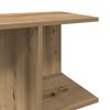 vidaXL Bedside Table Set of 2 Artisan Oak Engineered Wood Medium