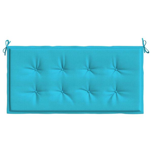 vidaXL Garden Bench Cushion Turquoise 47.2" x 19.7" x 1.6