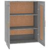 vidaXL Wall Cabinet Grey Sonoma Engineered wood Medium Wall Cabinet