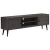 vidaXL TV Cabinet Brown Mango Wood 55.1 x 11.8 x 17.7 in TV Cabinet