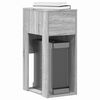 vidaXL Computer Tower Stand Grey Sonoma Engineered wood Compact