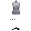 vidaXL Dress Form Grey and black Polyester, ABS L / 44-50 Dress Form