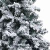 vidaXL Artificial Christmas Tree Green PVC 6.9 ft tall