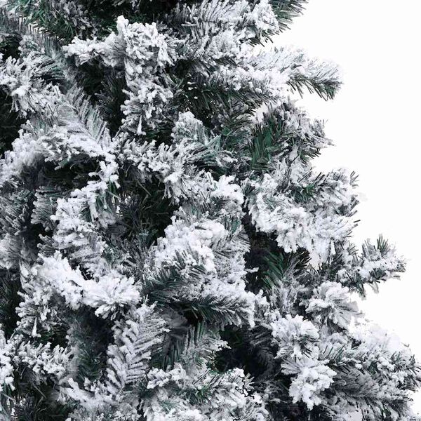 vidaXL Artificial Christmas Tree Green PVC 6.9 ft tall