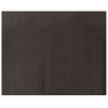 vidaXL Rug Dark Brown Bamboo, PP (polypropylene) 31.5 x 39.4 in