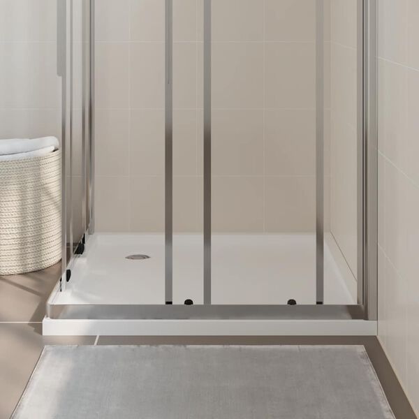 vidaXL Square ABS Shower Base Tray 35.4"x35.4"