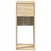 vidaXL Computer Tower Stand Sonoma oak Engineered wood