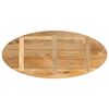 vidaXL Table Top Oval Solid Wood Mango