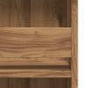 vidaXL Bar Table Artisan Oak Engineered Wood 39.4-47.2 in Bar Table