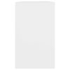 vidaXL Sideboard White Engineered wood 47.2x16.1x29.5 in Sideboard