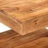 vidaXL Coffee Table Honey Brown Solid Acacia Wood Compact Coffee Table