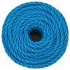 vidaXL Work Rope Blue 0.94 " 164.0 ' Polypropylene