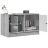 vidaXL TV Cabinet Grey sonoma Engineered wood Medium TV Cabinet
