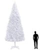 vidaXL Christmas Tree White PVC Extra Large Decorations