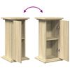 vidaXL Display Stand Sonoma oak Engineered wood Compact Display Stand