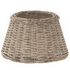 vidaXL Lamp Shade Brown &Oslash;19.7"x11.8" Wicker
