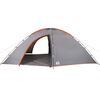 vidaXL Camping Tent 8-Person Orange Waterproof