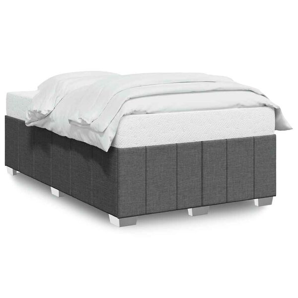 vidaXL Bed Frame Dark Grey