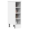 vidaXL Bottom Cabinet White Engineered wood 7.9x17.5x32.1 in