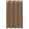 vidaXL Voile Curtains with Grommets 2 pcs Light Brown
