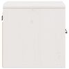 vidaXL Wall Cabinet Set of 2 White Solid pine wood, engineered wood