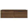 vidaXL Wall Cabinet Brown Oak Engineered Wood Standard Wall Cabinet