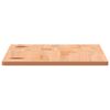 vidaXL Desk Top 43.3x21.7x0.6" Solid Wood Beech