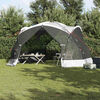 vidaXL Tents with Roof with Air Vent Gray 434 x 434 x 230 cm Polyester