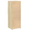 vidaXL Highboard Sonoma oak Engineered wood Tall Highboard Rectangular