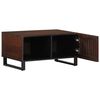vidaXL Coffee Table Brown Solid mango wood 31.5 x 20.1 x 15.7 in Storage