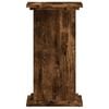 vidaXL Plant Stand Smoked Oak Engineered Wood 13.0 x 13.0 x 23.6 in
