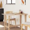 vidaXL Table Top Rectangular 31.5x27.6x0.8" Solid Wood Acacia