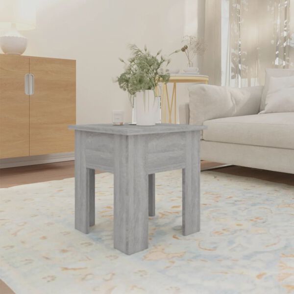 vidaXL Coffee Table Grey Sonoma Engineered wood