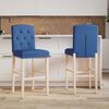 vidaXL Bar Chair Blue
