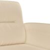vidaXL Sofa Set Cream