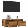 vidaXL TV Cabinet Old wood Engineered wood 29.5 in x 14.0 in x 9.8 in
