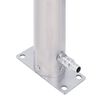 vidaXL Water Column Silver Stainless Steel, Polypropylene 31.5 in Column