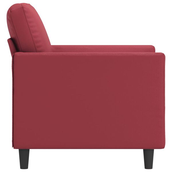 vidaXL Sofa Chair Wine Red