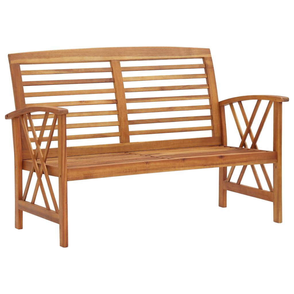 vidaXL Garden Lounge Set Natural wood Solid acacia wood Medium Strong