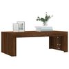 vidaXL Coffee Table Brown Oak Engineered Wood Medium Modern