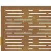 vidaXL Garden Gate 39.4x78.7" Corten Steel Square Design