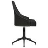 vidaXL Swivel Dining Chairs 6 pcs Black Velvet