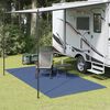 vidaXL Tent Carpet Blue 13.1x6.6'