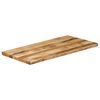 vidaXL Table Top Natural Wood Solid mango wood with a natural finish