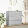 vidaXL Sideboard Grey Sonoma Engineered wood Medium Sideboard
