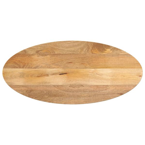 vidaXL Table Top Natural Solid mango wood 35.4x15.7 in Durable