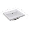 vidaXL Sink Cabinet With Basin High gloss white Engineered wood and ceramic